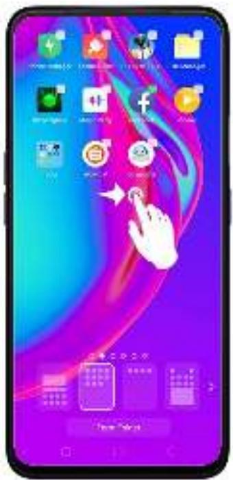 OPPO REN0_10X - Organiser l'écran d'accueil - 1