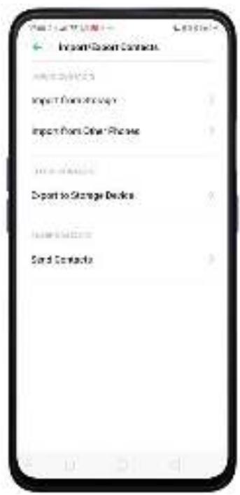 OPPO REN0_10X - 7.6.3.Importer et exporter les contacts - 4
