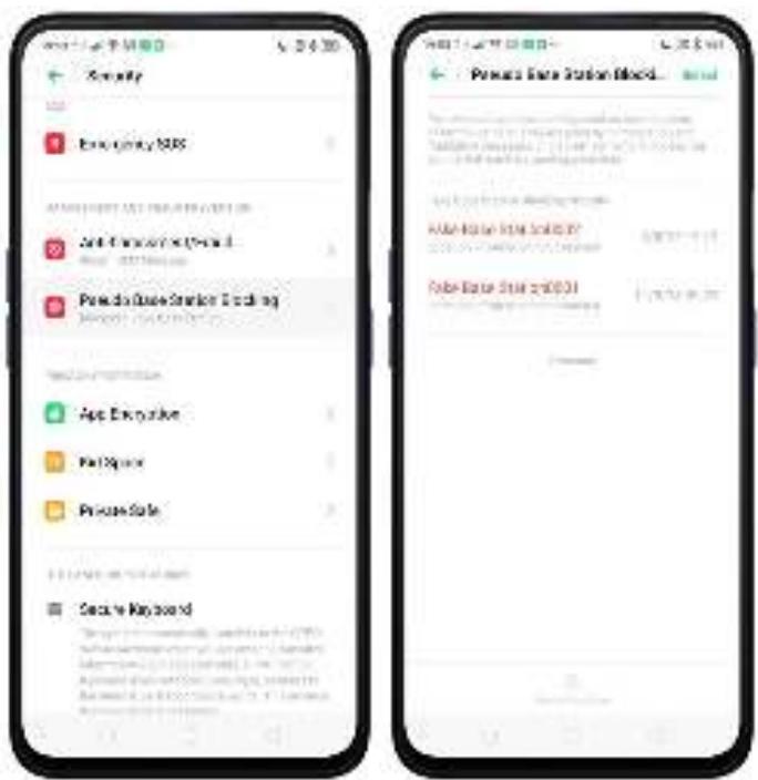 OPPO REN0_10X - Blocage des fausses bornes d'accès - 1