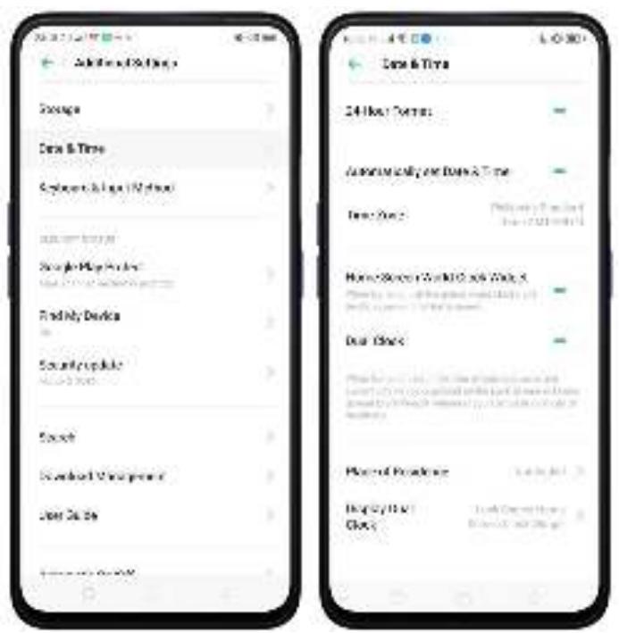 OPPO REN0_10X - Date et heures - 1