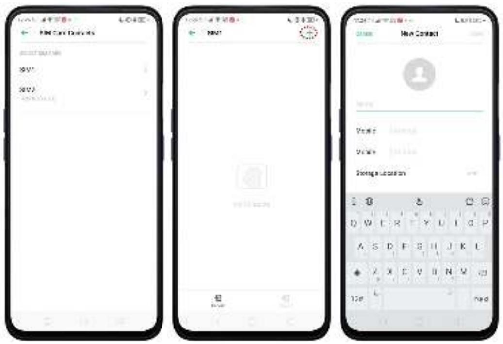 OPPO REN0_10X - Contacts SIM - 1