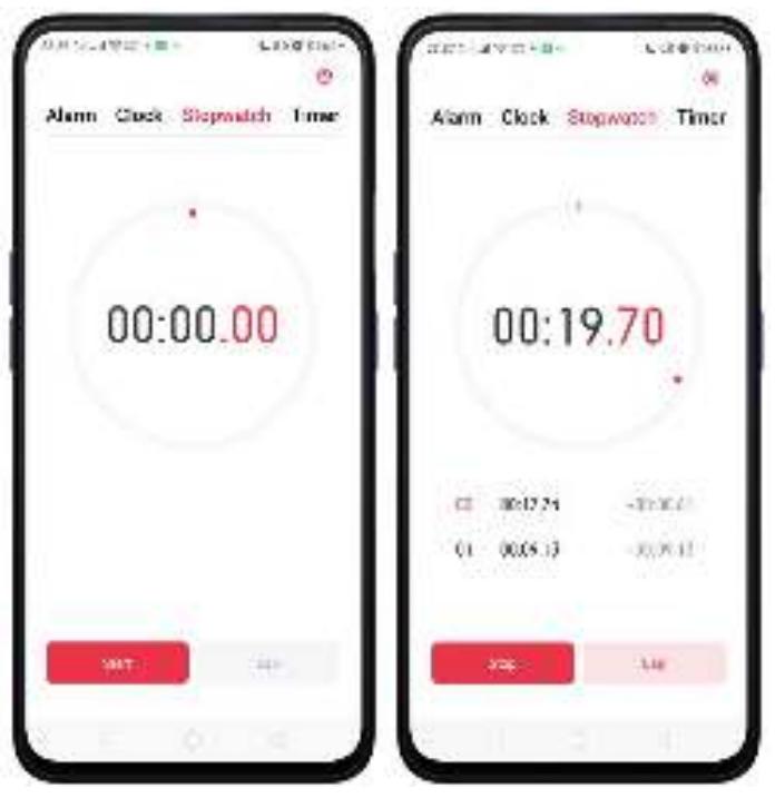 OPPO REN0_10X - Utiliser le chronomètre - 1