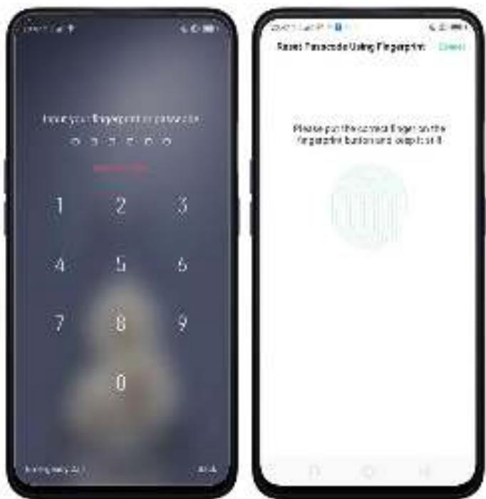 OPPO REN0_10X - Réinitialiser les méthodes du code d'accès - 2