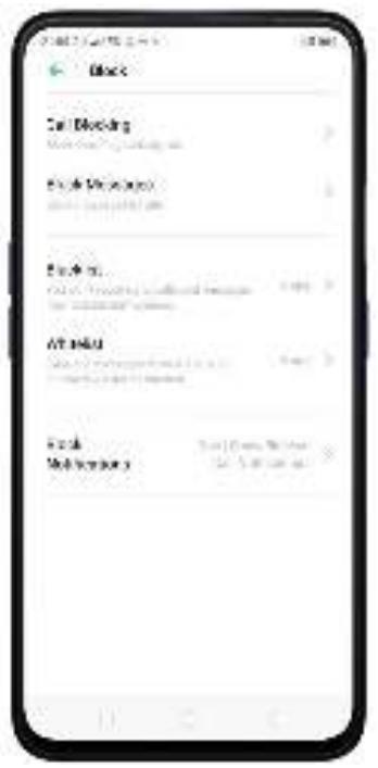 OPPO REN0_10X - Bloquer les appeals et messages indésirables - 1