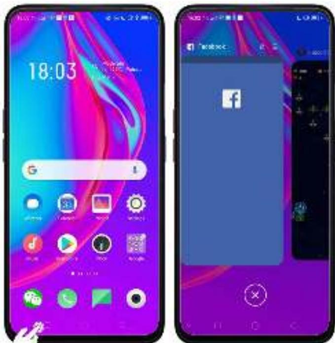 OPPO REN0_10X - Basculer entre les applications - 1