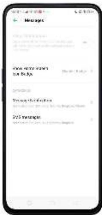 OPPO REN0_10X - 7.5.2.Personnaliser les paramètres du message - 4