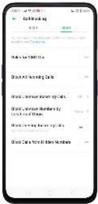 OPPO REN0_10X - Bloquer les appeals et messages indésirables - 2