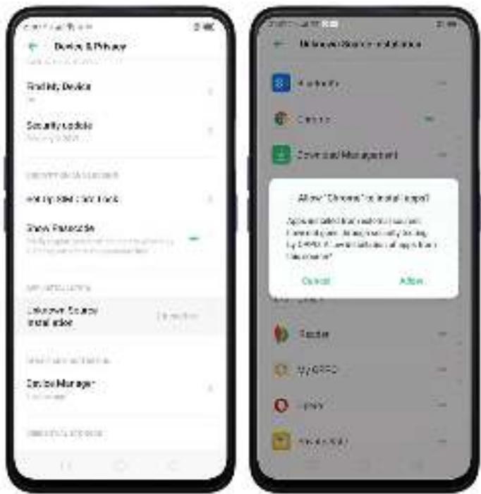 OPPO REN0_10X - Autoriser et installer des applications à partir de sources inconnues - 1