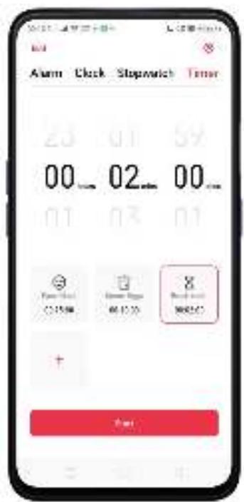 OPPO REN0_10X - Personnaliser le minuteur - 7