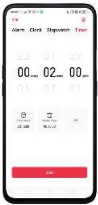 OPPO REN0_10X - Personnaliser le minuteur - 5