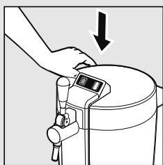 KRUPS 2932FD - Installer le fût "Compatible Beertender" à l'intérieur du système - 9