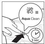 DARTY EP2224/10 - Ativar o filtro de agua AquaClean (5 min.) - 12