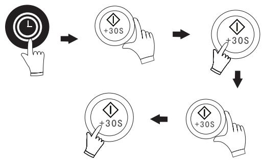 HAIER EO 2080 EGVC - Horloge - 2