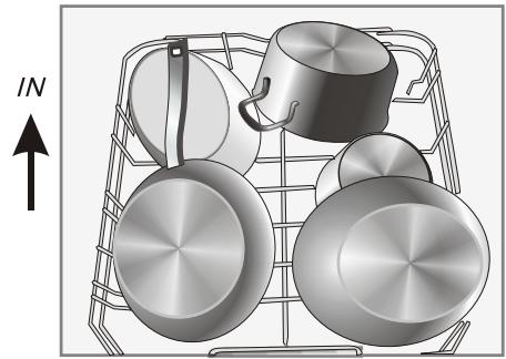 DARTY DSF15624X - Loading the Lower Basket - 1