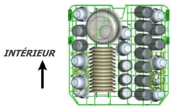 DARTY DSF15624X - Panier du haut - 1