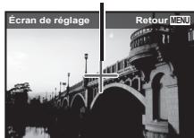 OLYMPUS SP-100E - Ajustement de la cible - 1