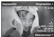 OLYMPUS SP-100E - Selection des photos que vous voulez imprimer - 1