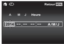OLYMPUS SP-100E - Mise sous tension de l'appareil photo et réglages initiaux - 2