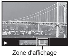 OLYMPUS SP-100E - Pour faire les commandes de lecture sur une photo panoramicque - 2