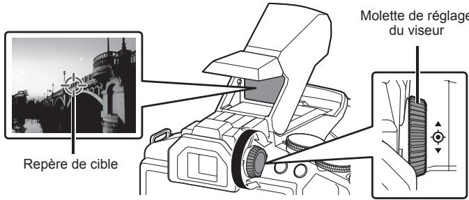 OLYMPUS SP-100E - Ajustement de la cible - 2