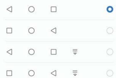 HONOR 7K BLEU - Modifier le style de la barre de navigation - 1