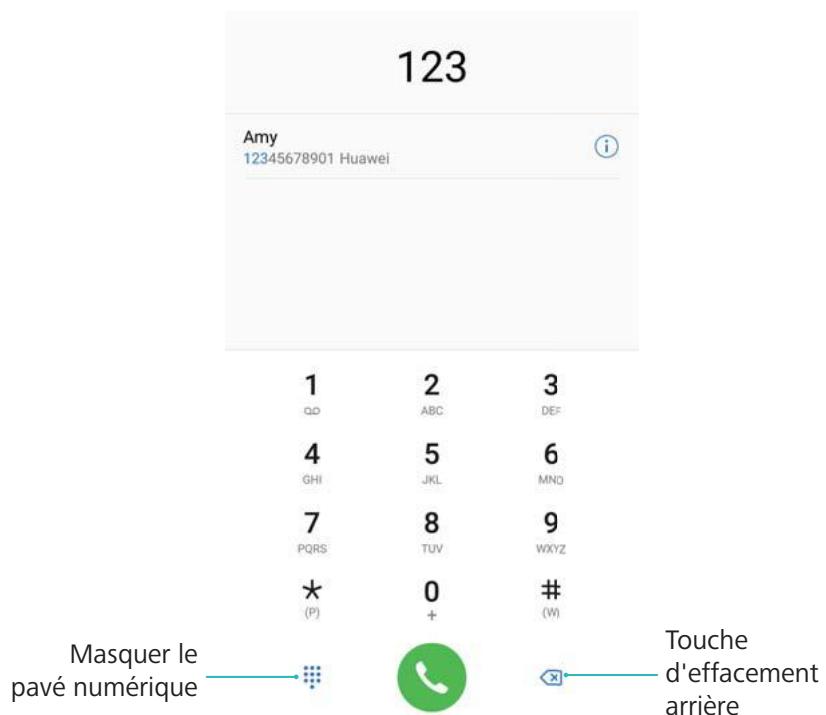 HONOR 7K BLEU - Numérotation rapide - 1