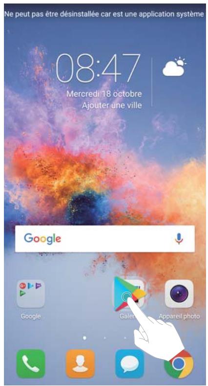 HONOR 7K BLEU - Créer un dossier - 1