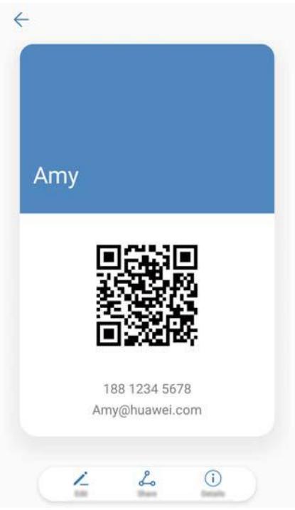 HONOR 7K BLEU - Créer une carte de visite - 1