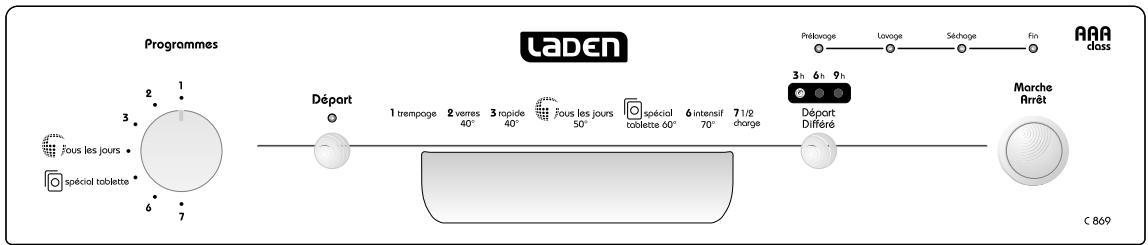 LADEN C 869 - Panier a couverts (E) - 3