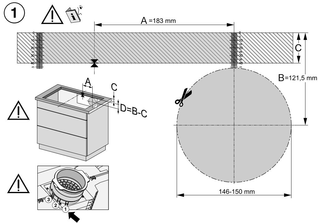 MIELE KMDA7272FR - Encastrement à fleur de plan - 1