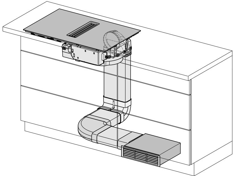 MIELE KMDA7272FR - Examples d'installation - 1