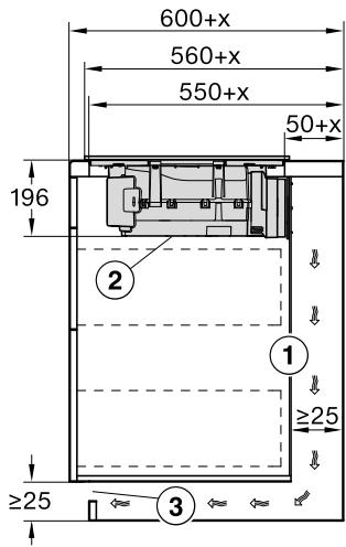 MIELE KMDA7272FR - Profondeur du plan de travail supérieur à 600 mm - 2