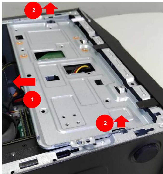 PREDATOR ORION3000PO3600 - Retirer le disque dur de 3,5 pouces - 3