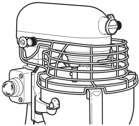 KITCHENAID 5HKSM7S990XEER - Pour fixer le bol - 1