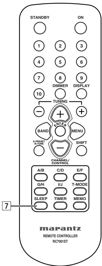 MARANTZ ST 7001 - ■ Minuterie d'arrêt automatique - 3