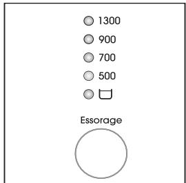 FAURE FWG 3139/1 - Choix de la vitesse d'essorage - 1