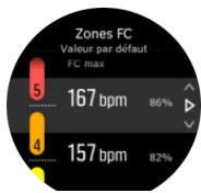 SUUNTO Smartwatch9BaroTita - Définir des zones FC spécifiques à l'activité - 1