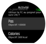 SUUNTO Smartwatch9BaroTita - Objectifs d'activité - 1