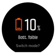 SUUNTO Smartwatch9BaroTita - Notifications de la batterie - 1