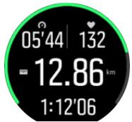 SUUNTO Smartwatch9BaroTita - Utilisation des objectifs pendant l'exercice - 2