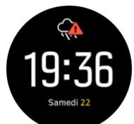 SUUNTO Smartwatch9BaroTita - Alarme orage - 1