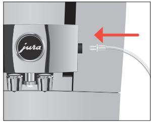 JURA Z10 - Raccordement du lait - 1