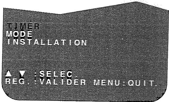 SHARP VC-GH61 - PROGRAMMATION D'UN ENREGISTREMENT - 1