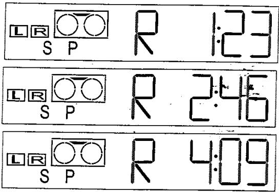 SHARP VC-GH61 - VÉRIFICATION DE LA LONGUEUR DE BANDE RESTANTE - 1