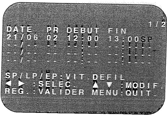 SHARP VC-GH61 - COMMENT UTILISER LE SYSTÉME SHOWVIEW® POUR ENREGISTERR (SEUL VC-GH6IFPM) - 1