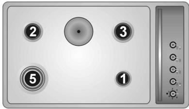SMEG SR34SGH - BRÛLEURS - 2