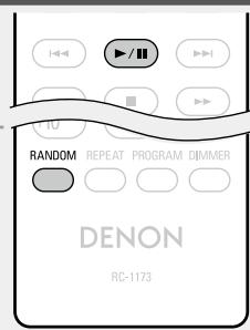 DENON DCD-720 - Lecture aléatoire (Aléatoire) - 1