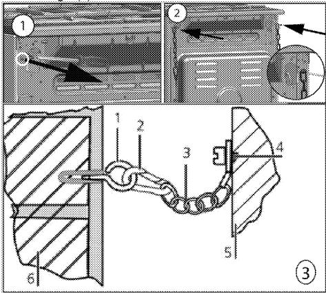 LEISURE PR900F560K - Chaine de sécurité - 1
