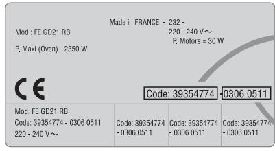 ROSIERES RVI6370PN - 1