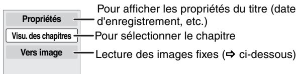 PANASONIC DMP-BD55 - Lecture du chapitre - 1
